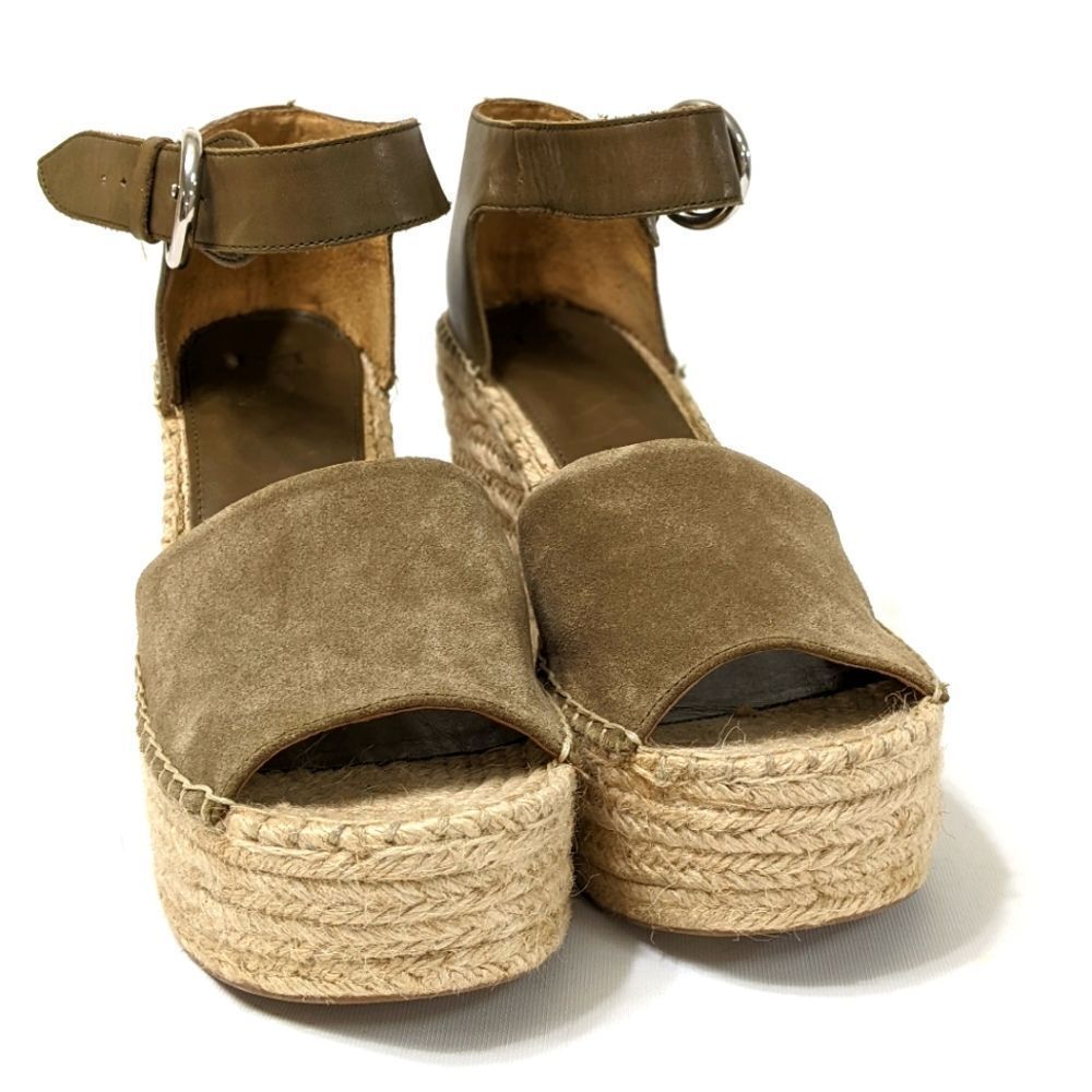 Marc Fisher Ltd Alida Espadrilles Platform Wedge Sandal - Picture 3 of 9